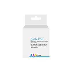 Q-IMAGE COMPATIBLE HP 65XL INK CARTRIDGE HIGH YIELD TRI-COLOUR