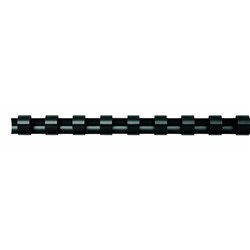 FELLOWES PLASTIC BINDING COMB 19MM 21 LOOP 150 SHEET CAPACITY BLACK PACK OF 100