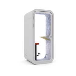 OLG SPACEPOD ACOUSTIC SINGLE POD 1 PERSON WHITE