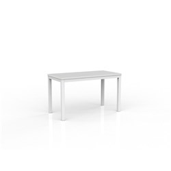 OLG AXIS MEETING TABLE 1200W X 600D X 715MMH WHITE FRAME WHITE TOP