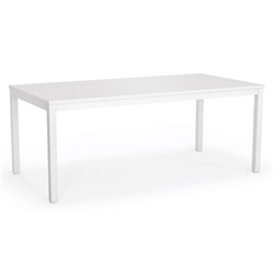 OLG AXIS MEETING TABLE 1800W X 900D X 715MMH WHITE FRAME WHITE TOP