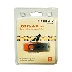 BIBBULMUN USB DRIVE 2.0 16GB BLACK