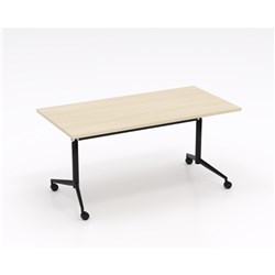 OLG UNI FLIP TABLE 1500W X 750D X 720MMH BLACK FRAME BLACK FRAME