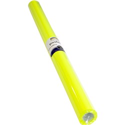 RAINBOW POSTER ROLL 85GSM 760MMX10M FLURO YELLOW