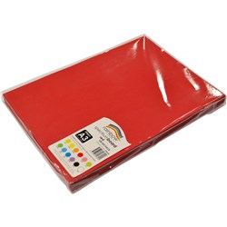 RAINBOW SPECTRUM BOARD A3 220 GSM RED 100 SHEETS