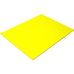 RAINBOW SPECTRUM BOARD 510X640MM 220 GSM YELLOW 20 SHEETS