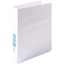 BANTEX INSERT BINDER STANDARD A4 2D RING 38MM WHITE