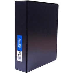 BANTEX INSERT BINDER A4 2D 50MM BLACK
