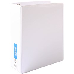 BANTEX INSERT BINDER A4 4D 65MM WHITE