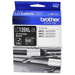 BROTHER LC-139XL INK CARTRIDGE HIGH YIELD BLACK