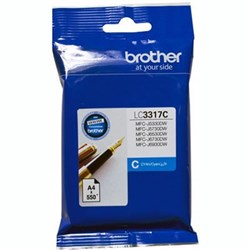 BROTHER LC-3317C INK CARTRIDGE CYAN