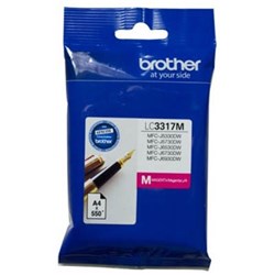 BROTHER LC-3317M INK CARTRIDGE MAGENTA