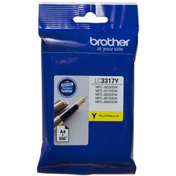 BROTHER LC-3317Y INK CARTRIDGE YELLOW
