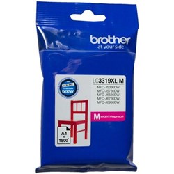 BROTHER LC-3319XLM INK CARTRIDGE HIGH YIELD MAGENTA