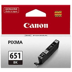 CANON PIXMA CLI651BK INK CARTRIDGE BLACK