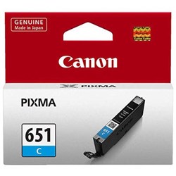 CANON PIXMA CLI651C INK CARTRIDGE CYAN