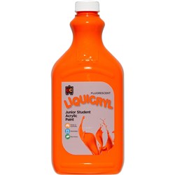 EC LIQUICRYL PAINT 2 LITRES FLUORESCENT ORANGE