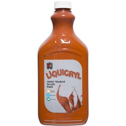 EC LIQUICRYL PAINT 2 LITRES BURNT SIENNA