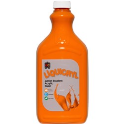 EC LIQUICRYL PAINT 2 LITRES ORANGE