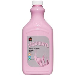 EC LIQUICRYL PAINT 2 LITRES PINK