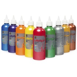 EDVANTAGE POSTER PAINT 500ML METALLIC GREEN