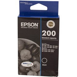 EPSON 200 DURABRITE ULTRA INK CARTRIDGE BLACK