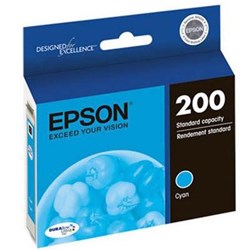 EPSON 200 DURABRITE ULTRA INK CARTRIDGE CYAN
