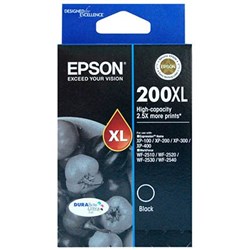EPSON 200XL DURABRITE ULTRA INK CARTRIDGE HIGH YIELD BLACK