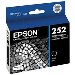 EPSON 252 DURABRITE ULTRA INK CARTRIDGE BLACK