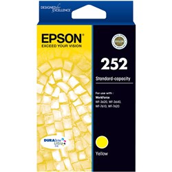 EPSON 252 DURABRITE ULTRA INK CARTRIDGE YELLOW