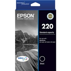 EPSON 220 DURABRITE ULTRA INK CARTRIDGE BLACK
