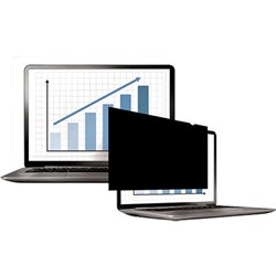 FELLOWES PRIVASCREEN PRIVACY FILTER 15.6 INCH WIDESCREEN MONITOR BLACK