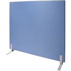 RAPIDLINE FREE STANDING SCREEN 1500W X 50D X 1500MMH BLUE FABRIC