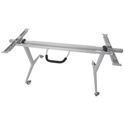 RAPIDLINE EXPANDABLE FLIP TOP TABLE FRAME ONLY SUITS TOPS 1500W-1800MMW PRECIOUS SILVER