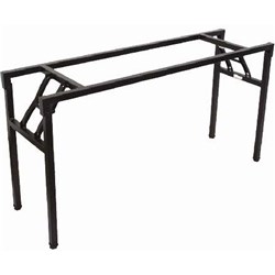 RAPIDLINE FOLDING TABLE FRAME ONLY FOR TOP SIZE 1800W X 750MMD BLACK