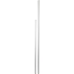 RAPIDLINE RAPID SCREEN JOINING POLE 1250MMH 120 DEGREE SILVER