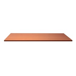 RAPIDLINE RECTANGLE TABLE TOP ONLY 1200W X 600D X 25MMH CHERRY
