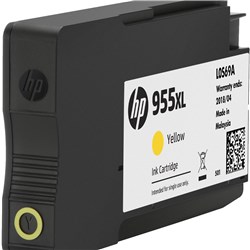 HP 955XL INK CARTRIDGE HIGH YIELD YELLOW