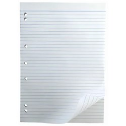 WRITER RULED PAD A4 BOND 7 HOLES 50 SHEETS