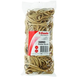 ESSELTE SUPERIOR RUBBER BANDS SIZE 64 BAG 500GM