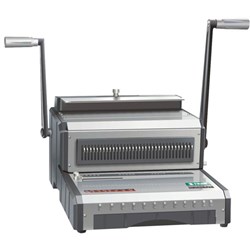 QUPA S310 MANUAL HEAVY DUTY WIRE BINDING MACHINE SILVER