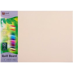 QUILL BOARD A3 210GSM CREAM PACK OF 25