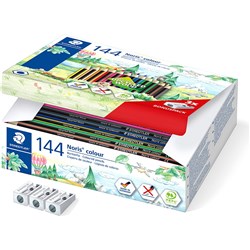 STAEDTLER NORIS COLOUR PENCILS ASSORTED CLASS PACK OF 144