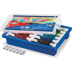 STAEDTLER NORIS COLOUR PENCILS ASSORTED 12 COLOURS CLASS PACK OF 288