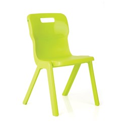 SYLEX TITAN STUDENT CHAIR 310MM HIGH SUITS AGE 3-5 LIME