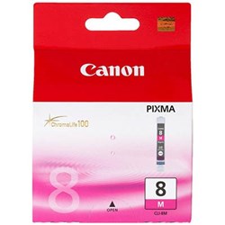 CANON CHROMALIFE100 PIXMA CLI8M INK CARTRIDGE MAGENTA