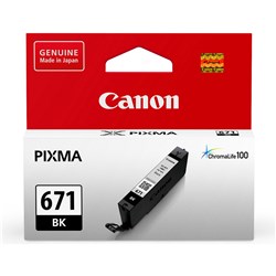 CANON PIXMA CLI671BK INK CARTRIDGE BLACK
