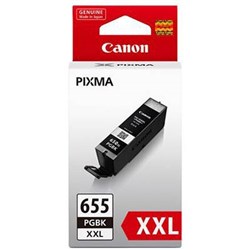 CANON PIXMA PGI655XXLBK INK CARTRIDGE EXTRA HIGH YIELD BLACK