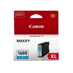 CANON MAXIFY PGI1600XLC INK CARTRIDGE HIGH YIELD CYAN