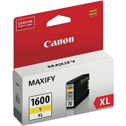 CANON MAXIFY PGI1600XLY INK CARTRIDGE HIGH YIELD YELLOW